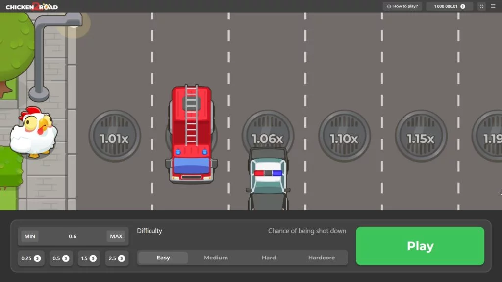 Licenze e certificazioni Chicken Road 2